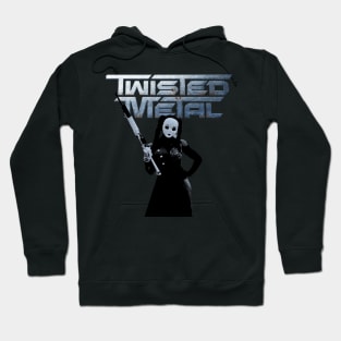 Twisted Metal series graphic design by ironpalette Hoodie